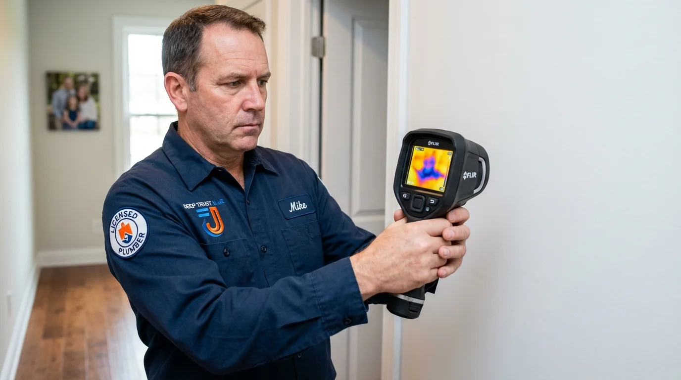 Thermal imaging leak detection by Johns Plumbing LLC in Estill Springs